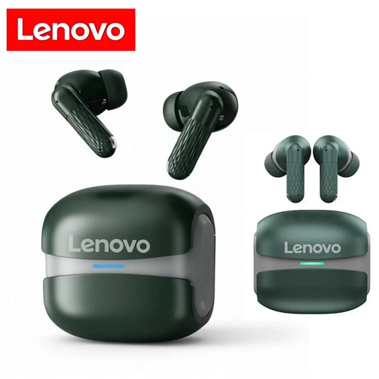 Écouteurs Sans Fil Lenovo – Bluetooth, Réduction de Bruit, Longue Autonomie